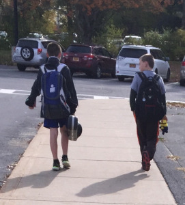 Brothers discuss the story and decide they have a different recollection of what happened at Peppermints first birthday party.