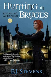 Hunting in Bruges Hunters' Guild urban fantasy by E.J. Stevens