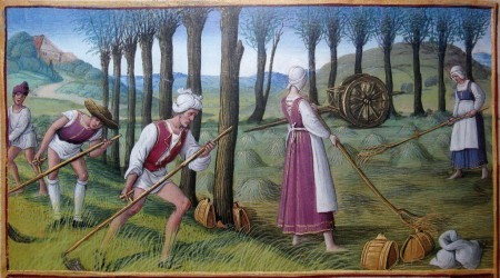 Illumination from ‘Hours of Henry VIII’ (c. 1500), The Morgan Library & Museum, MS H.8, fol. 3v.