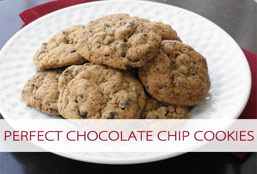 Perfect Chocolate Chip Cookies {101 Days of Christmas at lifeyourway.net}