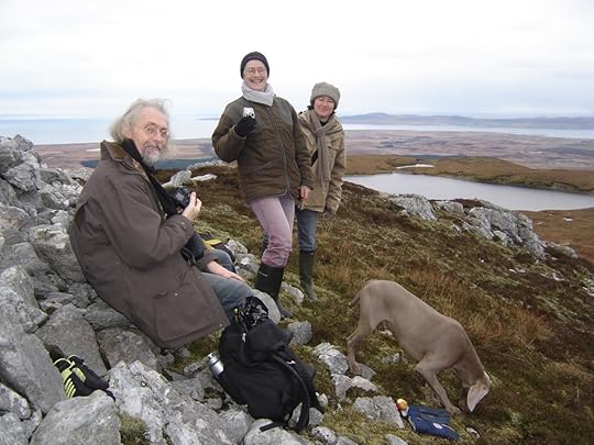 I'm scared of heights and like to travel with my medical team. Drs. Sandy and Chris, together with Nurse Linda. 