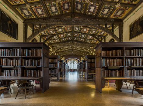 duke humfreys library by david iliff