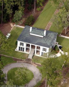 There are no known photographs of the actual retreat center - because it's just that secret - but it looks kind of like this, but more shrouded in mystery.