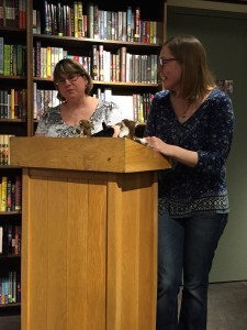 Sharon Nagel and Jocelyn Koehler