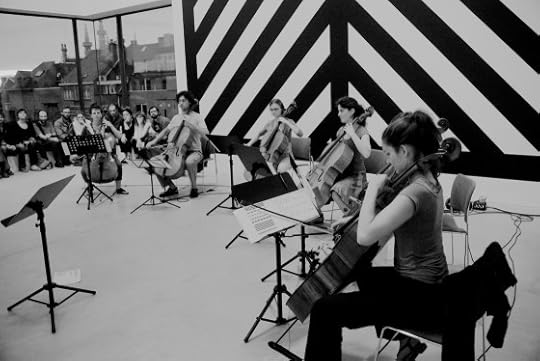 Six-pice cello ensemble at M-Museum, Belgium