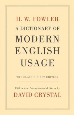 Dictionary Of Modern English Usage