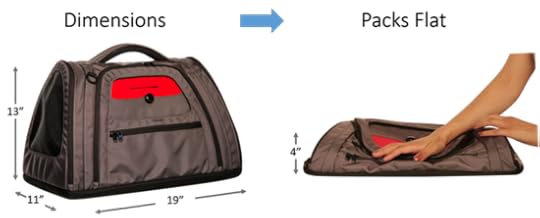 size dimensions, Hatch Pet Carrier