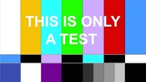 This is only a test