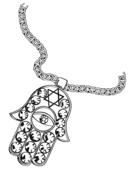 Amanda's Hamsa (Hand of Fate)