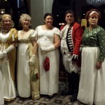 A record number of attendees dressed for the Regency era at JASNA's 2015 AGM.
