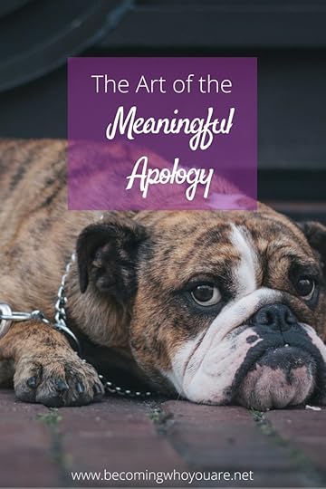Meaningful Apology Pinterest