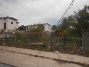 One story white houses