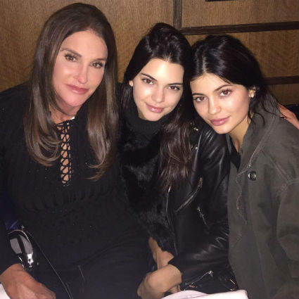 Kylie And Kendall Jenner Enjoy Night Out In NYC With Dad Caitlyn