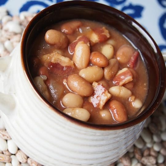 Slow Cooked Bacon & Beans IG