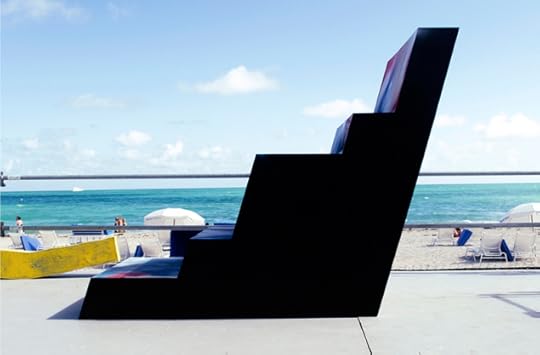 Leah Dixon, Stealth Bomber, installation view from the UNTITLED Art Fair in Miami Beach, 2013