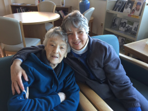 Mom getting ready for the next chapter...