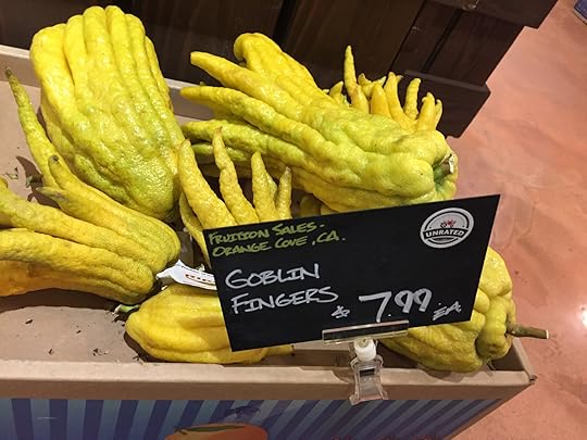 Thanks to this wonderful grocer's imagination, I bring you...goblin fingers!