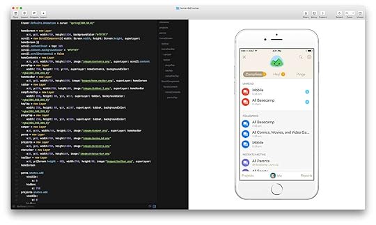 Basecamp 3 in Framer Studio