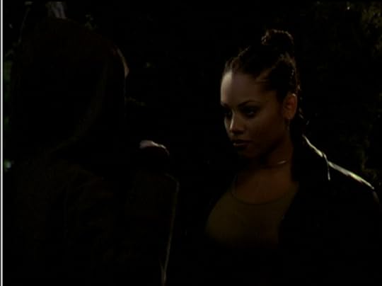 Slayer Kendra, having just jumped out of the bushes.