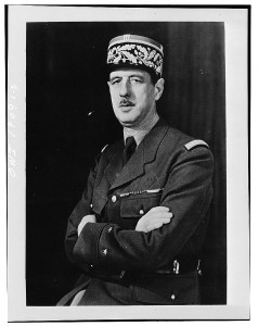 Gen. Charles de Gualle, 1942 (Library of Congress)