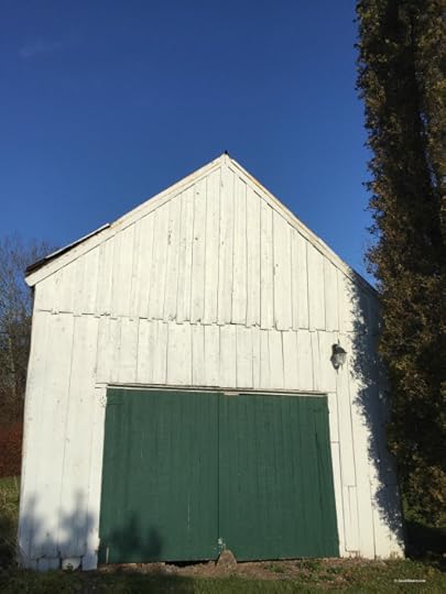 Elizabeth Bishop House, barn doors