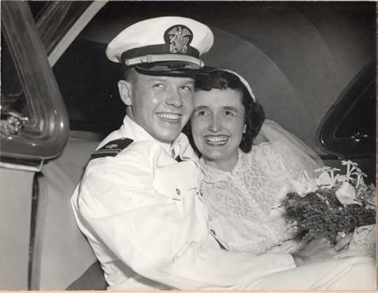 Mom and Dad, wedding day