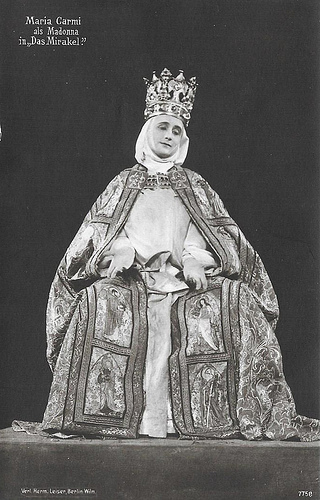 Maria Carmi in Das Mirakel