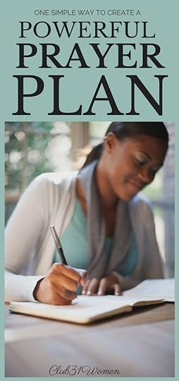 One Simple Way to Create A Powerful Prayer Plan