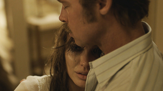 Angelina Jolie and Brad Pitt in 'By the Sea' (Universal Pictures)
