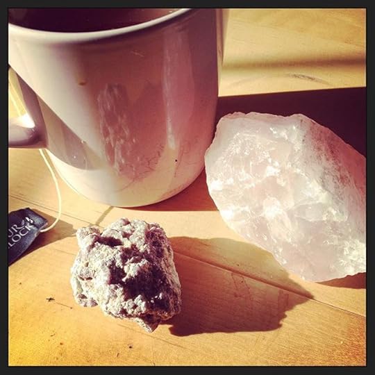 Crystal allies of the new moon #crystal #rosequartz #newmoon