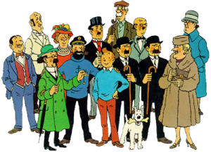Tintin-mainSupportingCharacters