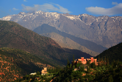 Sir Richard Branson's Kasbah Tamadot Mountain View