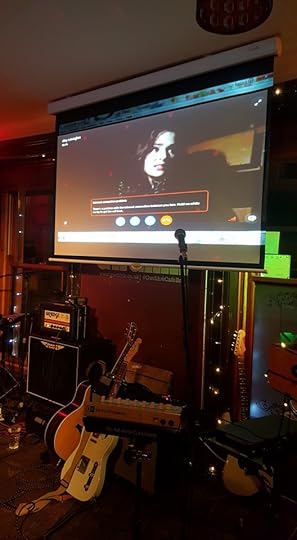 I met Alvy Carragher when we performed together in Edinburgh. She's incredible. She Skyped in from Galway.