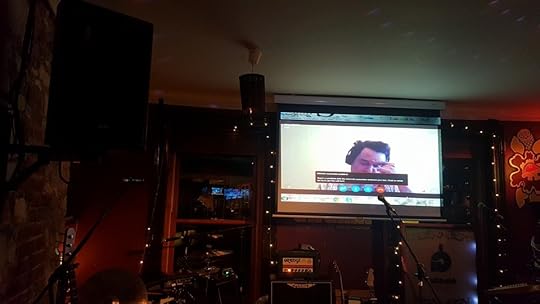 And Mike Bushnell, also from Austin. He was a real trip.