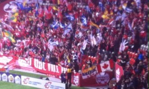 The Voyageurs got BC Place fired up. With more than 20,000 fans and a great atmosphere, it looks like Vancouver will get more WCQ matches.