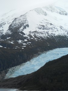 The welcome sight of blue.