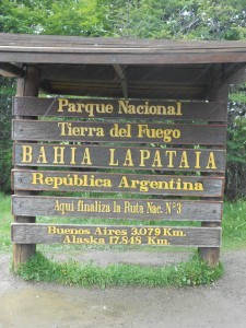 Tierra del Fuego is the terminus of a highway whose other terminus is located in Alaska. Depending on your perspective, the road ends -- or begins -- here. 