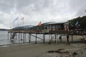 Post office at Tierra del Fuego, from which you could mail a postcard from the bottom of the world.