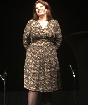 Jag på scen - nöjd med min insats (utan talkort)