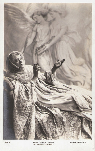 Ellen Terry as Queen Katherine in Henry VIII (1892)