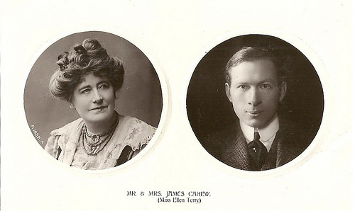 Ellen Terry and James Carew