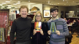 J.R. and I were happy to drop in and see Douglas Gardham at his book signing, Indigo Bay Bloor. Great to see you Douglas.