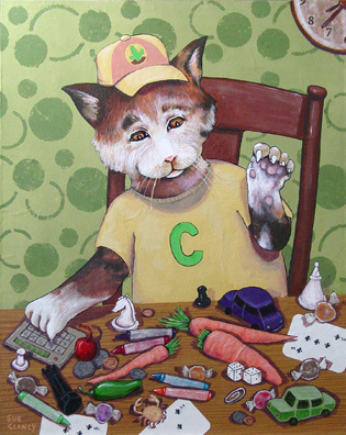 Capped Cat Counting Collectables