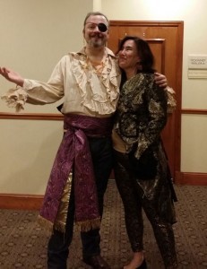 With Damon Suede. Aren't we great buccaneers? 