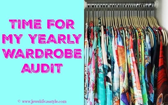 JDS - TIME FOR MY YEARLY WARDROBE AUDIT
