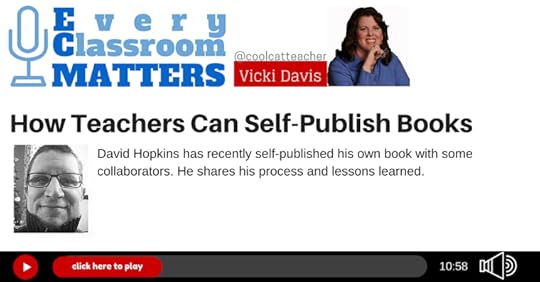 how teachers can self publish books with David Hopkins