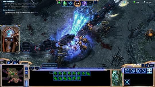 A co-op mission in StarCraft II: Legacy of the Void