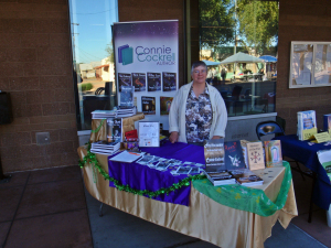 VetFest table for Connie Cockrell