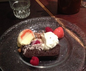 Och lite italienska dessertsmaker på det. Gött.