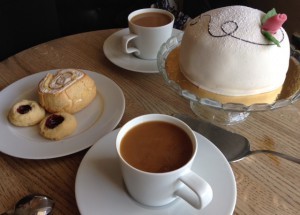 Eventuellt världens vackraste marsipantårta.